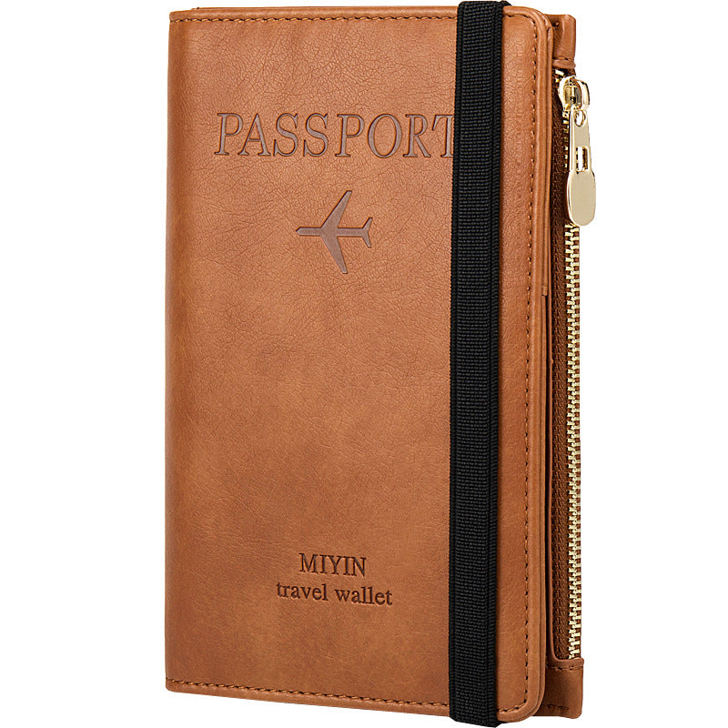 AeroShield™ Premium RFID Passport Wallet