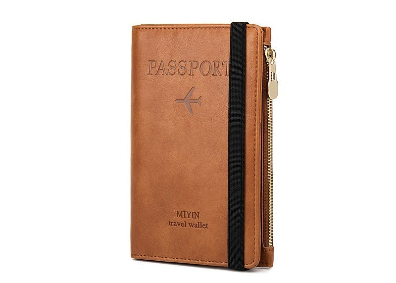 AeroShield™ Premium RFID Passport Wallet
