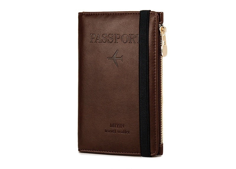AeroShield™ Premium RFID Passport Wallet